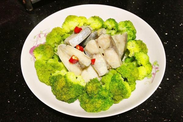 清蒸西兰花鱼块的做法图解12