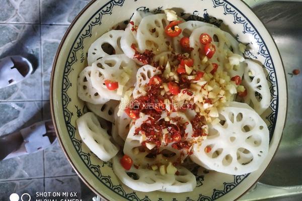 凉拌莲藕的做法图解7