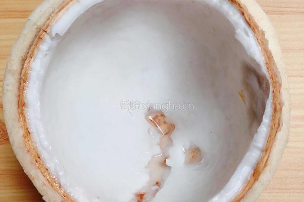 鲜椰浆苦咖啡绵绵冰（椰子油奶白顺滑诱人极了）的做法图解2