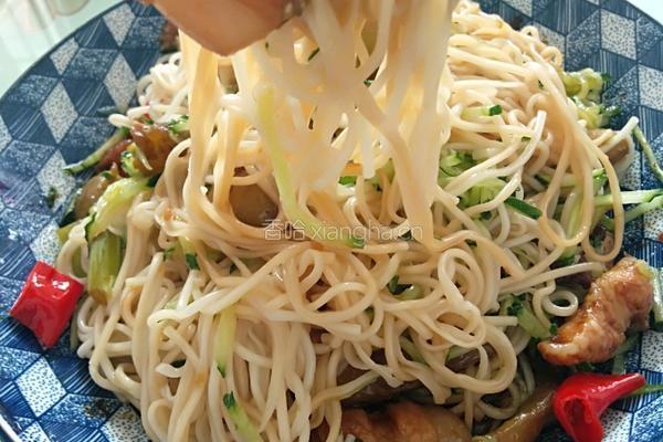茄子拌面的做法图解9