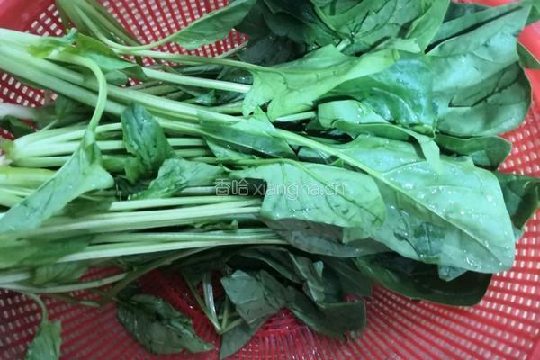 菠菜鸡蛋糕的做法图解2