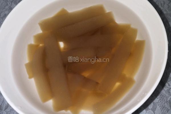 凉拌绿豆粉的做法图解7