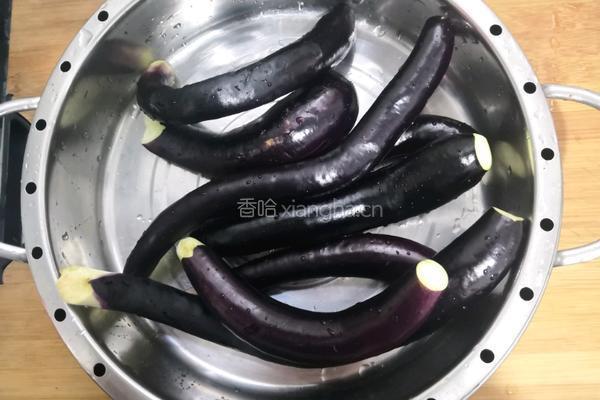 凉拌农家茄子的做法图解3