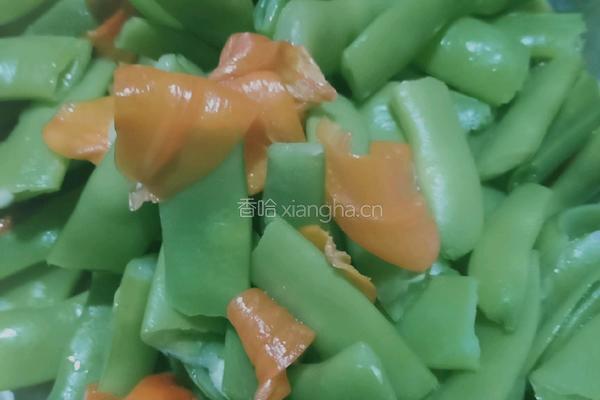 花瓣豆角的做法图解4