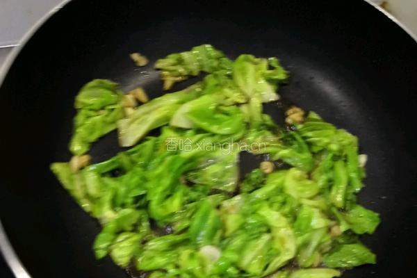 圆白菜炒木耳的做法图解12