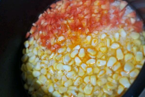 香肠糯米煲仔饭的做法图解4