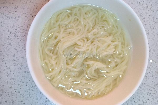 凉拌面的做法图解3