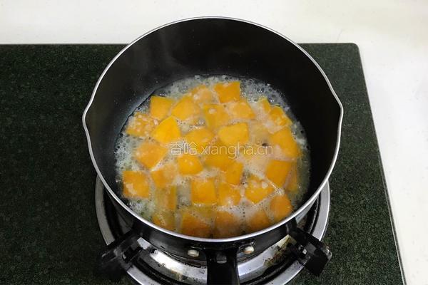 南瓜香肠芦笋意面的做法图解8