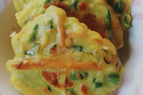 蔬菜饼的做法图解9