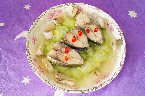 清蒸丝瓜鱼的做法图解9