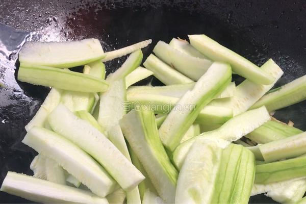 丝瓜拌面的做法图解6
