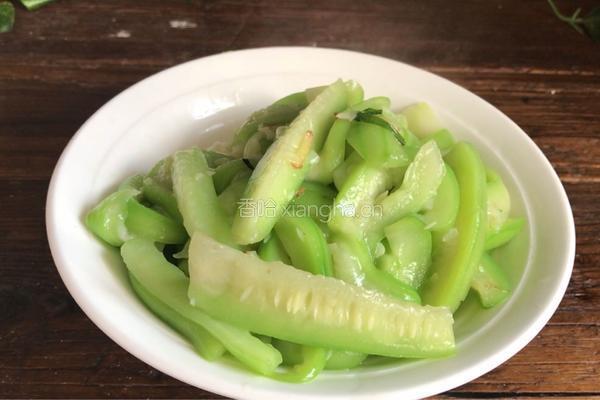 丝瓜拌面的做法图解12