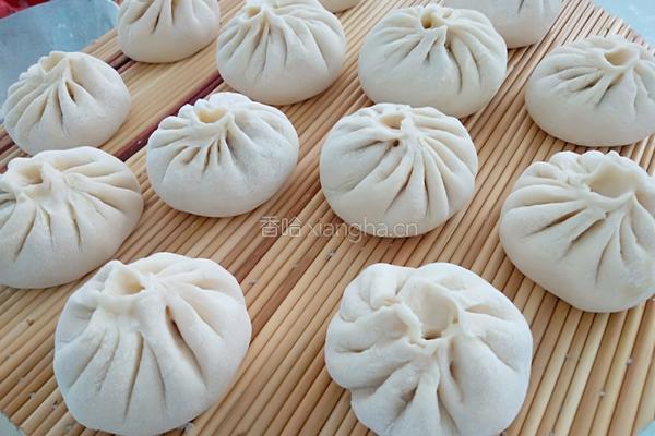 粉条菜包子的做法图解8