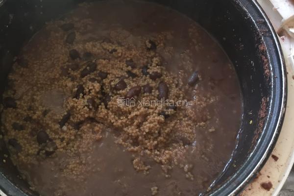 豆稠饭的做法图解5