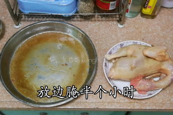 秘制手撕盐焗鸡 （微波炉版）的做法图解6