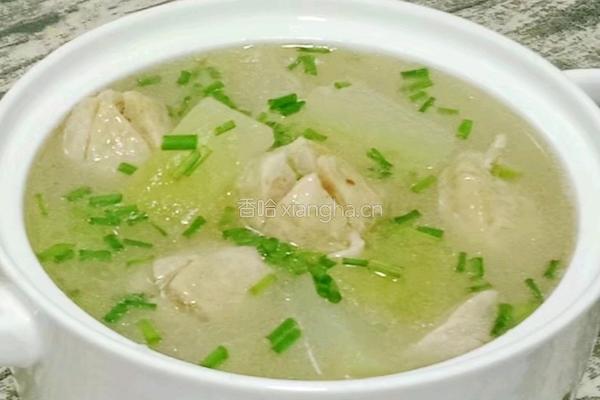 冬瓜肉丸汤的做法图解9