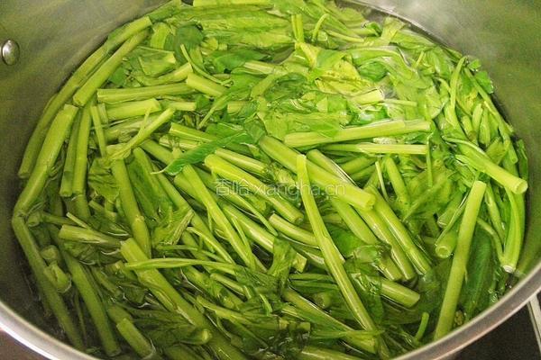 空心菜圆子汤的做法图解8