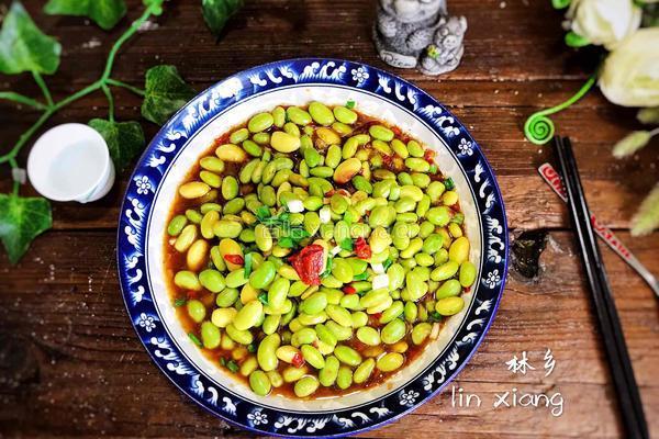 辣椒酱蒸毛豆米的做法图解9