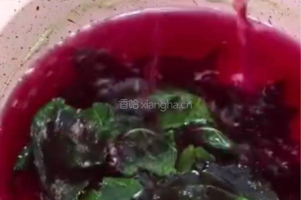 粉色凉凉的做法图解2