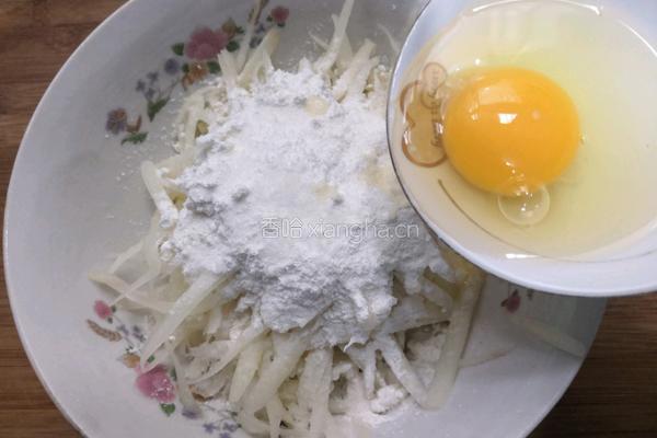 鸡蛋藕饼的做法图解6