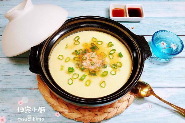 补钙鲜嫩虾糕（豆浆水蛋版）