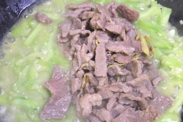 丝瓜炒肉的做法图解21