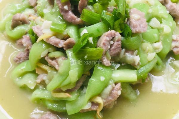 丝瓜炒肉的做法图解23