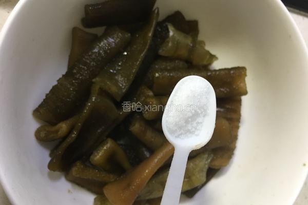凉拌海藻笋的做法图解7