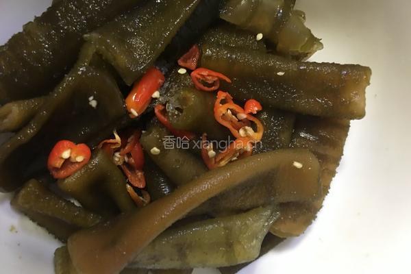 凉拌海藻笋的做法图解8