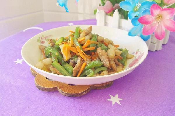 胡萝卜青椒炒肉的做法图解17