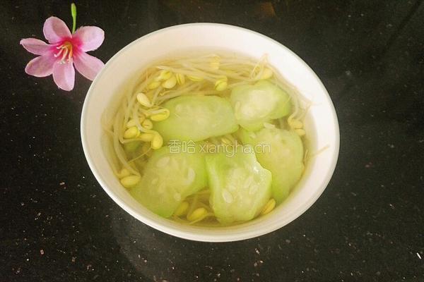 豆芽丝瓜汤的做法图解10