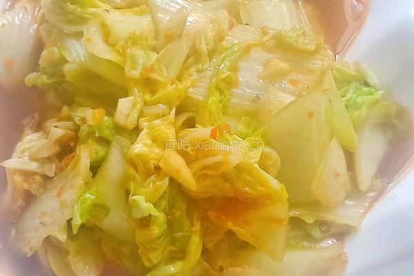 酸辣白菜的做法图解7