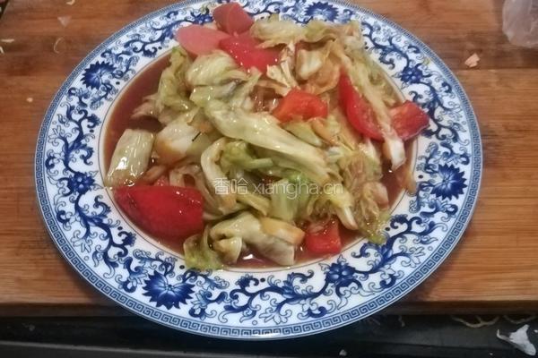 火腿莲白的做法图解12