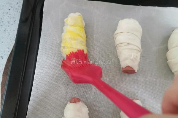 手抓饼烤香肠的做法图解9