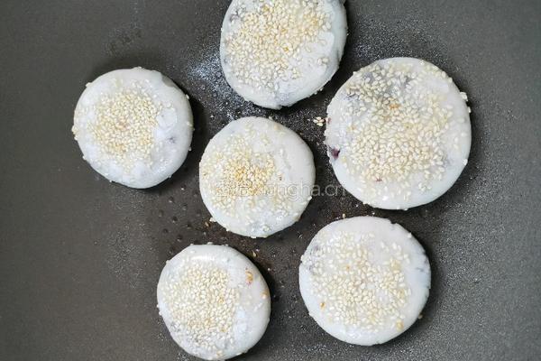 红豆糯米饼的做法图解5
