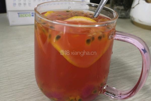 柠檬百香果的做法图解1