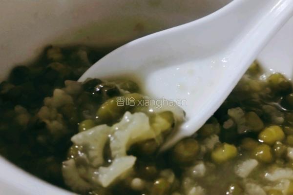 绿豆粥的做法图解5