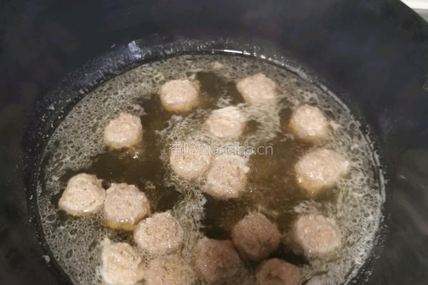肉丸汤的做法图解16