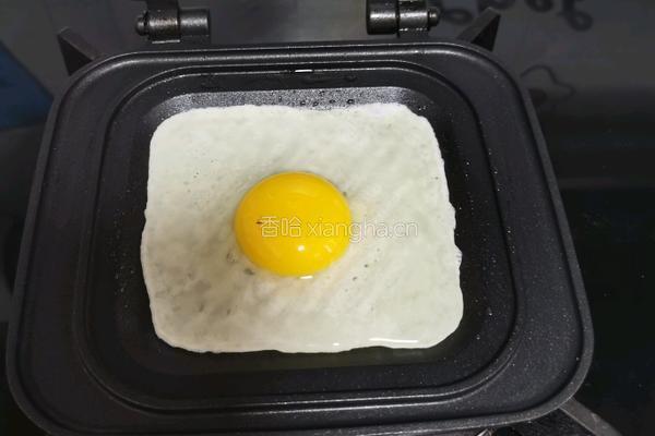 快手三明治的做法图解3
