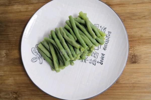 芝麻沙拉酱长豆的做法图解10