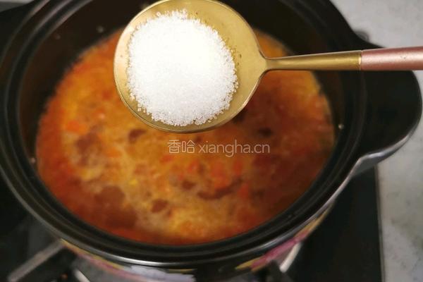 金针菇番茄牛肉煲的做法图解22