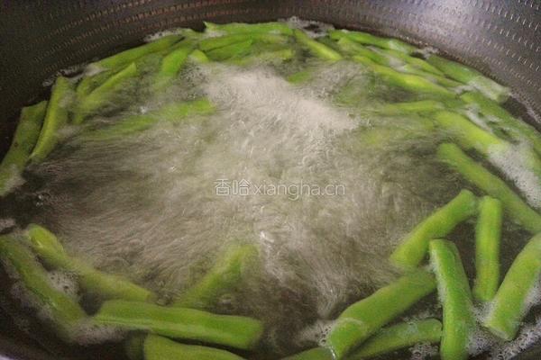 清炒四季豆的做法图解4