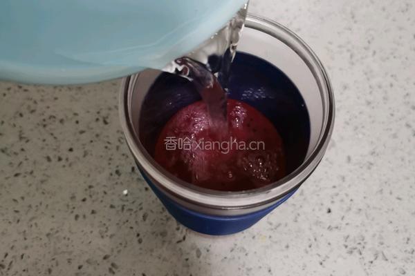 火龙果煎饼的做法图解4