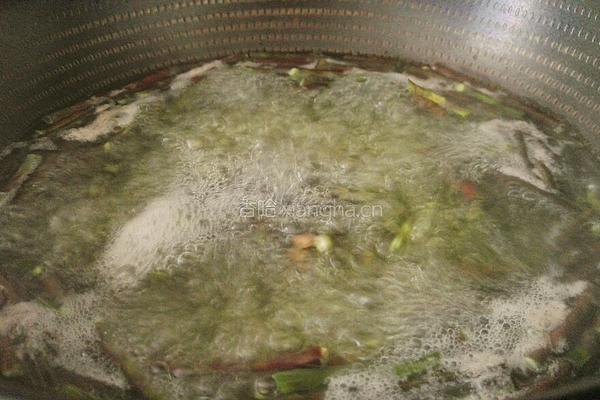 土豆炒红豇豆的做法图解4