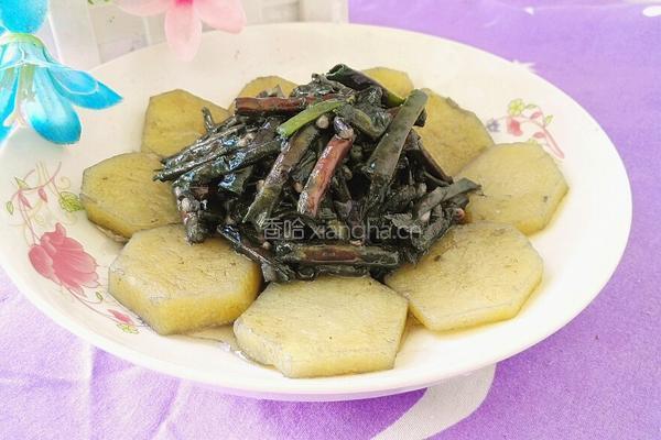 土豆炒红豇豆的做法图解14