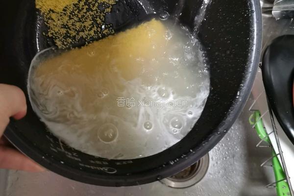 南瓜小米粥的做法图解7