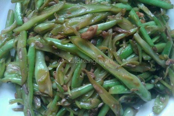 素炒芸豆的做法图解4