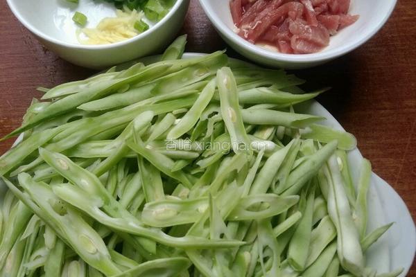 素炒芸豆的做法图解2