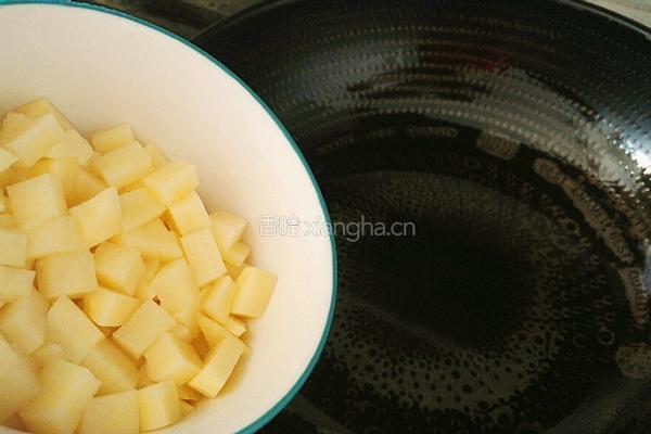土豆炒四季豆的做法图解6