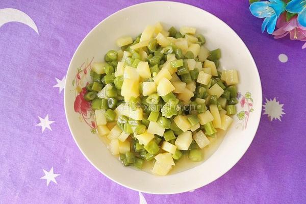 土豆炒四季豆的做法图解13